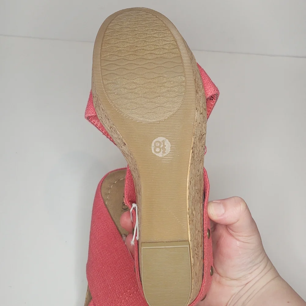Merona Nadia Coral Platform Wedges
